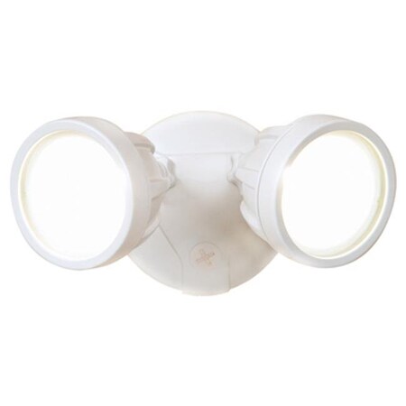Cooper Lighting Cooper Lighting FTR1740LW White LED Twin Head Round Flood Light 203070